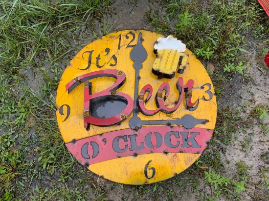 Beer O?Clock Sign