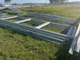 Approx. 20ft x 20ft 3in. Galvanized Structure