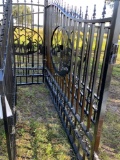 20FT Bi-Parting Wraught Iron Estate Gate with Deer