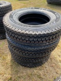 4 Unused 11R22.5 Truck Tractor Drive Tires