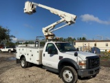 2008 Ford F-550 Over Center Bucket Truck