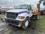 2003 Ford F-750 T/A Water Truck