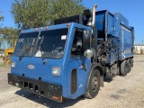 2012 Crane Carrier Co. Low Entry 27yd Side Loader Garbage Truck