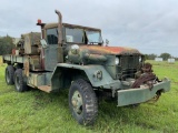 Military Deuce and a Half Winch and Crane Truck