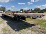 2001 Transcraft 53x102 T/A Step Deck Trailer with Hydraulic Ramps Included