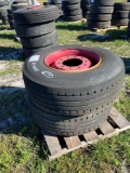 2 Heavy Commercial Tires 385/65 R22.5