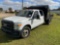 2011 Ford F-350 Crew Cab Crane Dump Truck