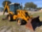 JCB 215E 4x4 Extendahoe Solid Tire Loader Backhoe