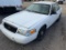 2010 Ford Crown Vic 4 Door Police Cruiser