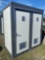 Unused Portable 2 Restroom Container