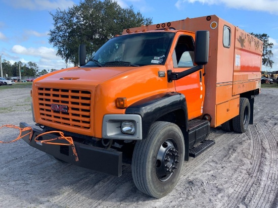 2006 GMC C6500 Forestry Chip Dump Truck