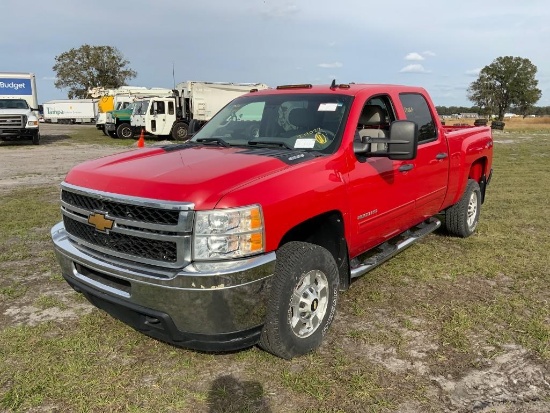 2012 Chevrolet Silverado 2500 4x4 Crew Cab Pickup Truck