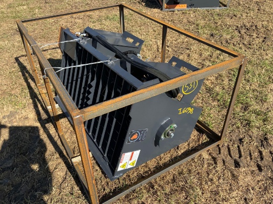 Unused Skid Steer Concrete Mixing Bucket