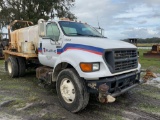 2003 Ford F-750 T/A Water Truck