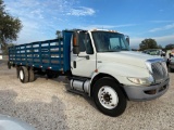 2010 International 4300 Flatbed Stake Truck