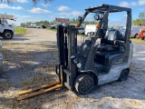 2011 Nissan 50 4,700LB Solid Tire Forklift