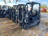 2011 Nissan 50 4,700LB Solid Tire Forklift