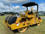 2009 Sakai SW850 Articulated Steel Drum Roller