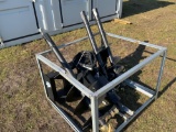 Unused Skid Steer Auger with 3 bits