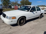 2007 Ford Crown Victoria 4 Door Police Cruiser