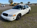 2008 Ford Crown Victoria 4 Door Police Cruiser