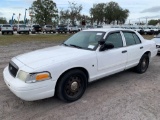 2011 Ford Crown Victoria 4 Door Police Cruiser