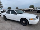 2010 Ford Crown Vic 4 Door Police Cruiser