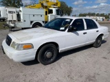 2008 Ford Crown Victoria 4 Door Police Cruiser