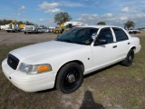 2011 Ford Crown Victoria 4 Door Police Cruiser