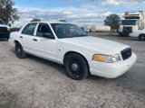 2011 Ford Crown Victoria 4 Door Police Cruiser