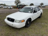 2011 Ford Crown Victoria 4 Door Police Cruiser