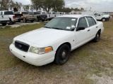 2011 Ford Crown Victoria 4 Door Police Cruiser