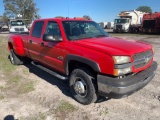 2004 Chevrolet 3500 4x4 Crew Cab Dually Pickup Truck