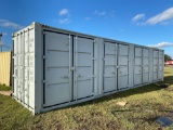 5 Door 40FT Shipping Container - Used Once