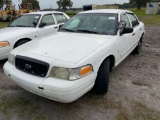 2011 Ford Crown Victoria 4 Door Police Cruiser