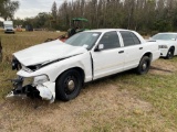 2010 Ford Crown Vic 4 Door Police Cruiser