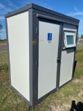 Unused Portable Restroom and Shower Container