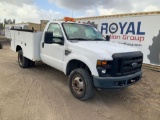 2008 Ford F-350 4x4 Dually Service Pickup Truck
