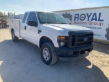 2008 Ford F-250 4x4 Extended Cab Service Pickup Truck