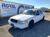 2011 Ford Crown Victoria 4 Door Police Cruiser