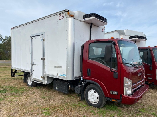 2013 Isuzu NPR-HD Carrier 30S 16FT Reefer Box Truck