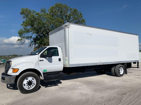 2012 Ford F-750 Box Truck
