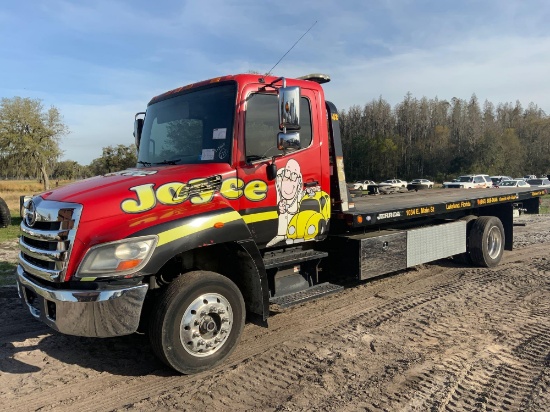 2012 Hino 268 Rollback Tow Truck