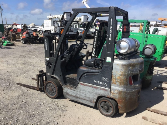 2011 Nissan MP 50 5,000lb Solid Tire Forklift