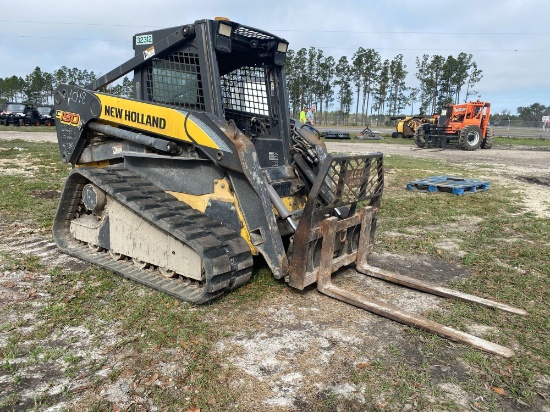 2007 New Holland C190 HI FLOW Skid Steer Track Loader VIDEO