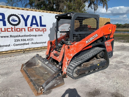 2017 Kubota SVL 75-2 Compact Track Skid Steer Loader
