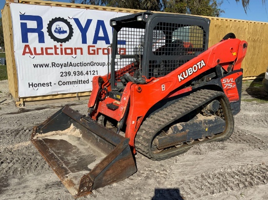 2018 Kubota SVL 75-2 Compact Track Skid Steer Loader