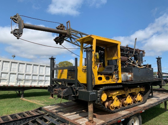 Morooka Crawler Track Drill Rig and Trailer Combo