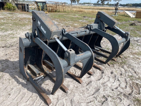 Bobcat 78in 2 Cylinder Rock Grapple