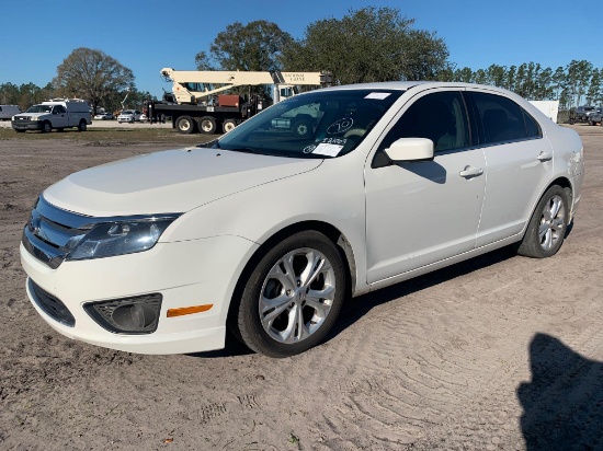 2012 Ford Fusion 4 Door Sedan